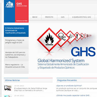 Diseño Web GHS - Chile
